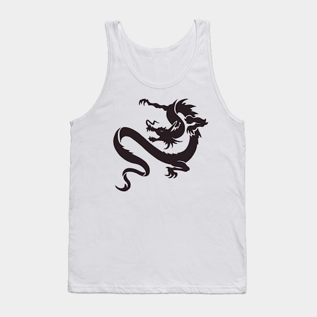 Dragon Tank Top by linesdesigns